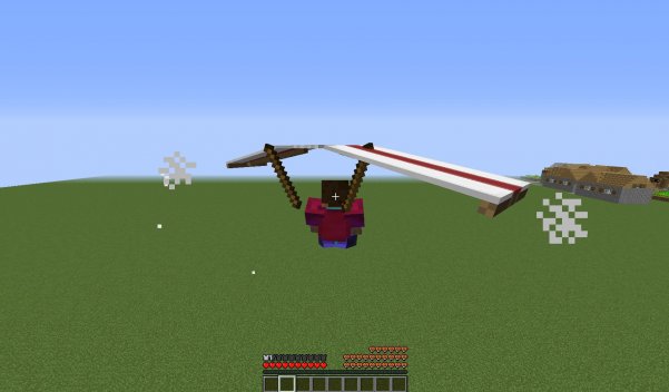 Мод Parachute для Minecraft