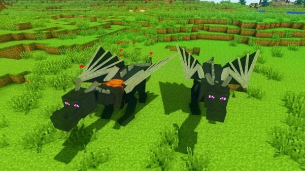 Мод Dragon Mounts для Minecraft