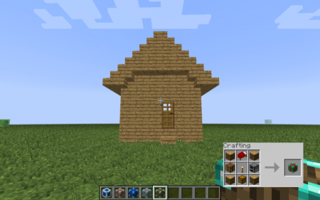 Мод Insta House для Minecraft