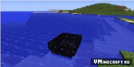 Мод Obsidian Boat для Minecraft