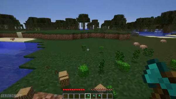 Мод Tree Capitator для Minecraft — быстрая срубка деревьев